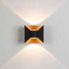 6W Boog Wandlamp Waterdichte LED Wandlamp Fabriek Prijs Zwart-wit Behuizing Tuin Huishoudelijke Decoratieve Verlichting