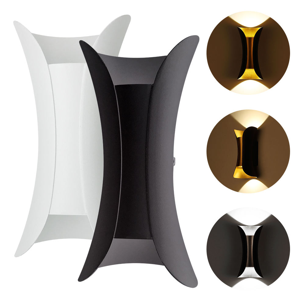 6W 10w Nieuw klein ontwerp vakantie decoratie luxe buiten indoor waterdicht wandlamp LED muurbeugel licht IP65