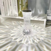 RGB Acryl Kristallen tafellamp biedt een creatieve sfeer decoratieve kleine nachtlamp Oplaadbare tafellamp