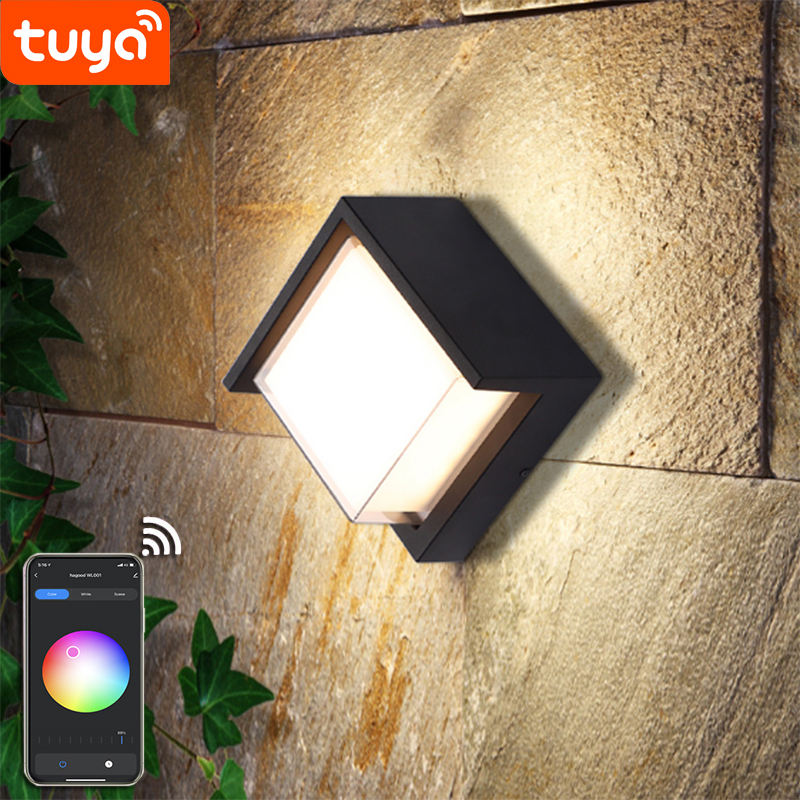 Transparante Shell 9W APP Verlichting Acryl Waterdichte IP65 LED Wandlamp voor Tuindecoratie met Fabrieksprijs Woonkamerverlichting
