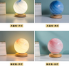 Planeet glazen lamp maan Planeet lamp decoratie slaapkamer nachtkastje nachtlampje Creatief verjaardagscadeau oplaadbaar bureaulamp tafellamp
