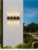 2W 3W 5W 6W 7W 8W Wandlampen Led Honingraat Goud Zwart Licht up en Down Lichtgevende Body Lamp Verlichting Stijl Moderne Kantoor lamp