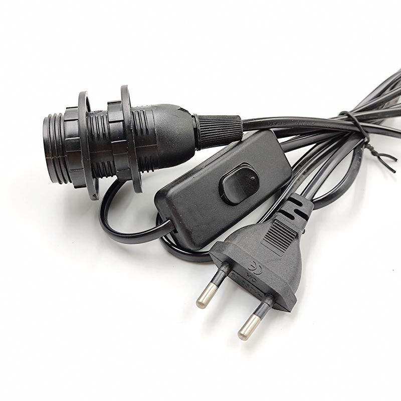 1.8 m E14 Dimmer Lampvoet Houder Netsnoer Kabel Elektrische Dimmer Snoer Voor Himalaya Zout Lamp EU plug 303 2 stks