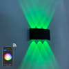 RGBW APP Controle Smart Light Boogvormige Outdoor Waterdichte Up en Down LED Smart Wandlamp Aluminium Moderne Wandkandelaar Verlichting Wandlamp