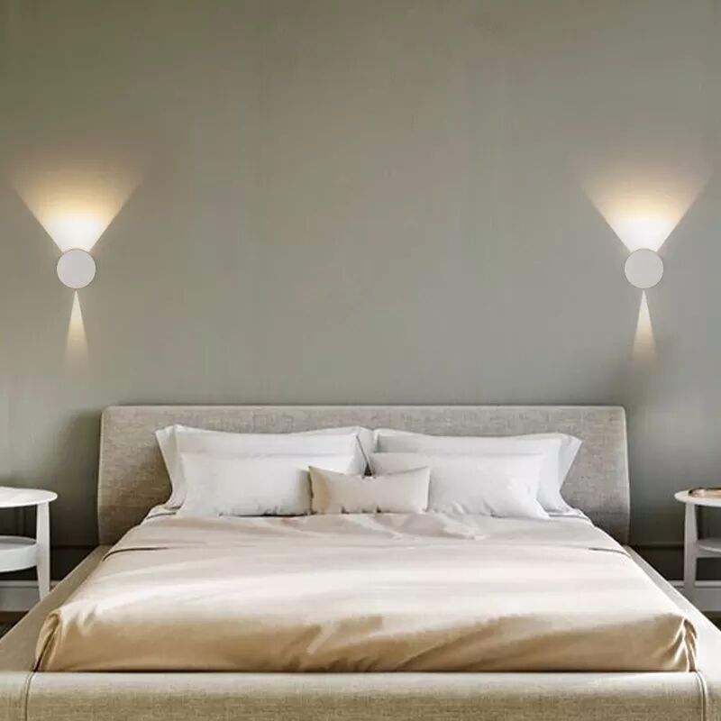 Wandlamp Voor Hotel LED Indoor Home Decor Wandlamp Aluminium Slaapkamer Bedlampje Woonkamer Gang Studeerkamer Decoratie Wandlampen