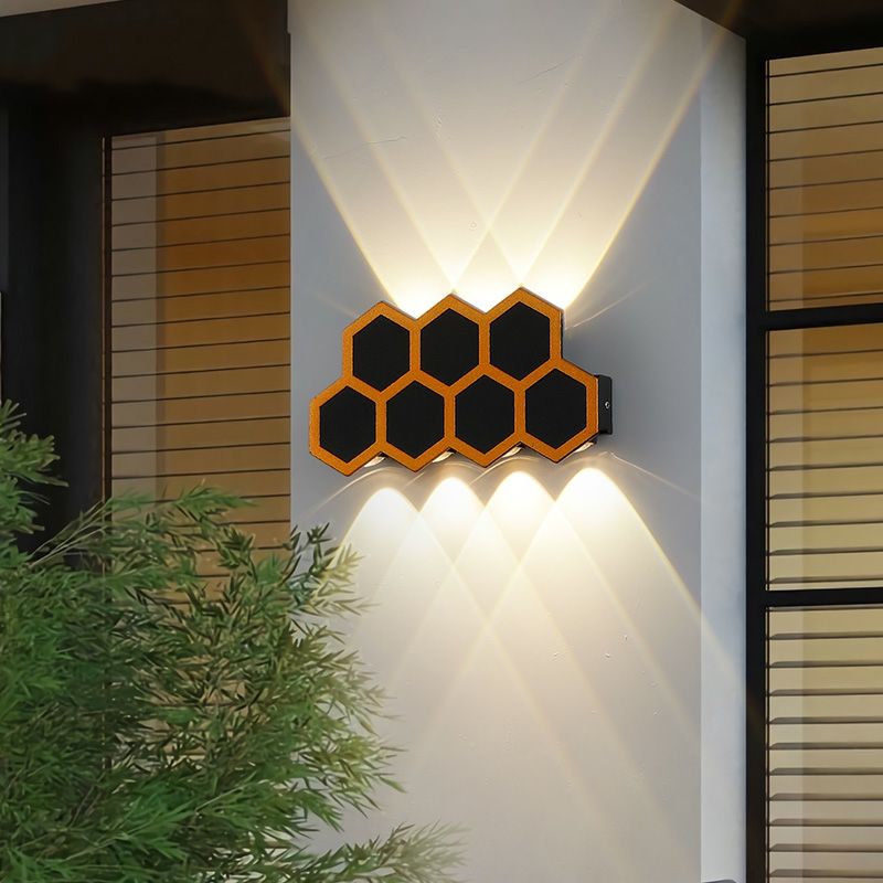 Europese Stijl Retro Led Wandlamp Villa Thuis Outdoor Waterdichte Decoratieve Wandlamp Gang Binnenplaats Lamp Fabriek Verkoop