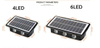 6LED Solar Wandlamp Outdoor Waterdichte LED Wandlampen voor Binnenplaats Straat Landschap Tuin Decor Lamp Solar Outdoor Wandlamp