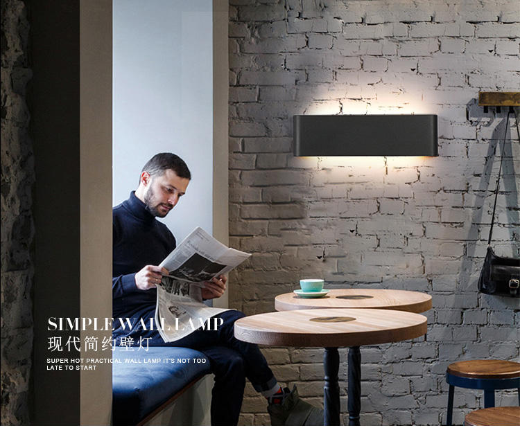Smart led lamp up en down light 2.4G lange wandlamp met controller indoor wandlamp LED wandlamp drie kleurtemperatuur