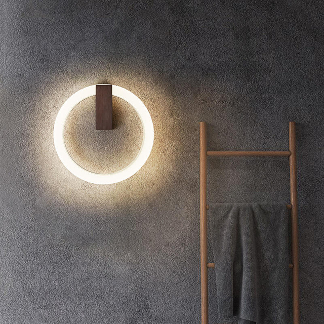 Moderne Led Wandlamp Acryl 85-265V Eenvoudige Slaapkamer Blaker Woonkamer Nachtkastje Trap Home Decor Indoor Wandlampen cottage