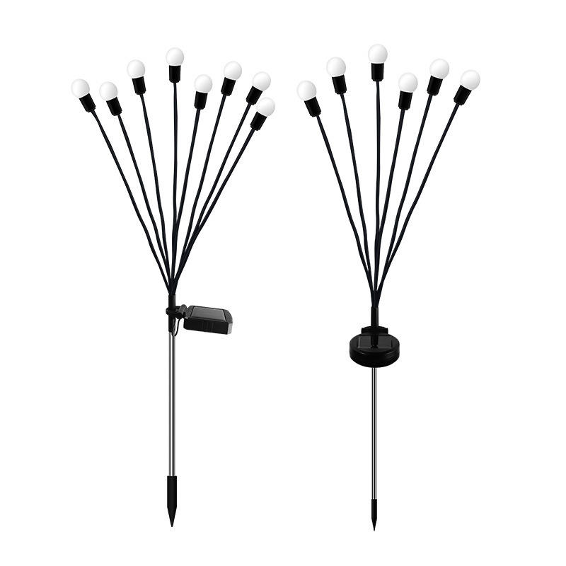 Firefly solar lamp Grass solar lamp led solar light Buitentuin decoratieve landschapsverlichting multi-kleur veranderende zonne-energie LED bloemverlichting voor tuin