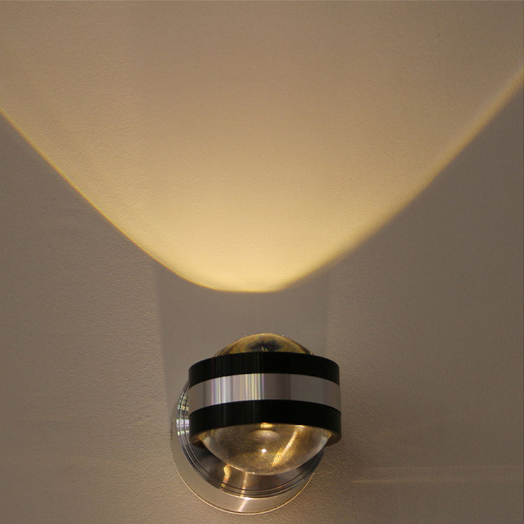 Hoogwaardige dubbelzijdige kristallen wandlamp Indoor Hotel Concurrerende prijs Vanity Light