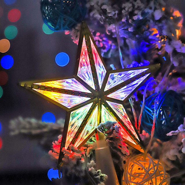LED kerstboom Top Star Light buiten led wandkandelaar buiten led wandkandelaar