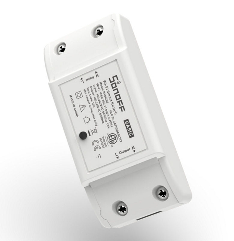 Itead Basic R2 Mini DIY Module Wifi Lichtschakelaar Draadloze APP Afstandsbediening Schakelaar 220V Smart Home Elektrische Schakelaars