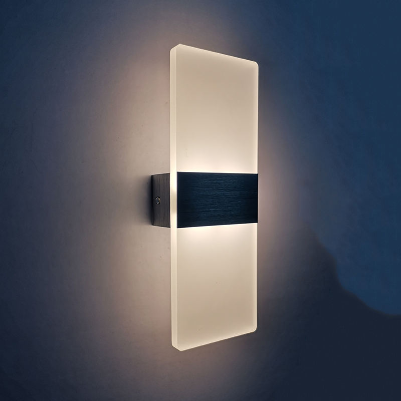 6w Acryl Wandkandelaar Piano Toetsen Wandlamp Voor Woonkamer Badkamer Slaapkamer Licht Armatuur 85-265V Nachtlampje