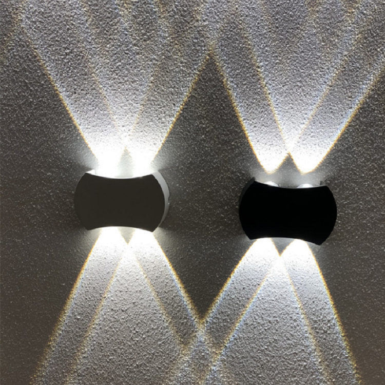 Moderne Minimalistische Outdoor Indoor Hotel Gangpad Gang Deur Binnenplaats Trap Veranda LED Waterdichte Maan Wandlamp