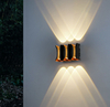 Tuin Glazen Wandlampen Outdoor Exterieur Lichtpunt Retro IP65 Waterdichte LED voor Huis Veranda Gang Gateway & Gate Patio