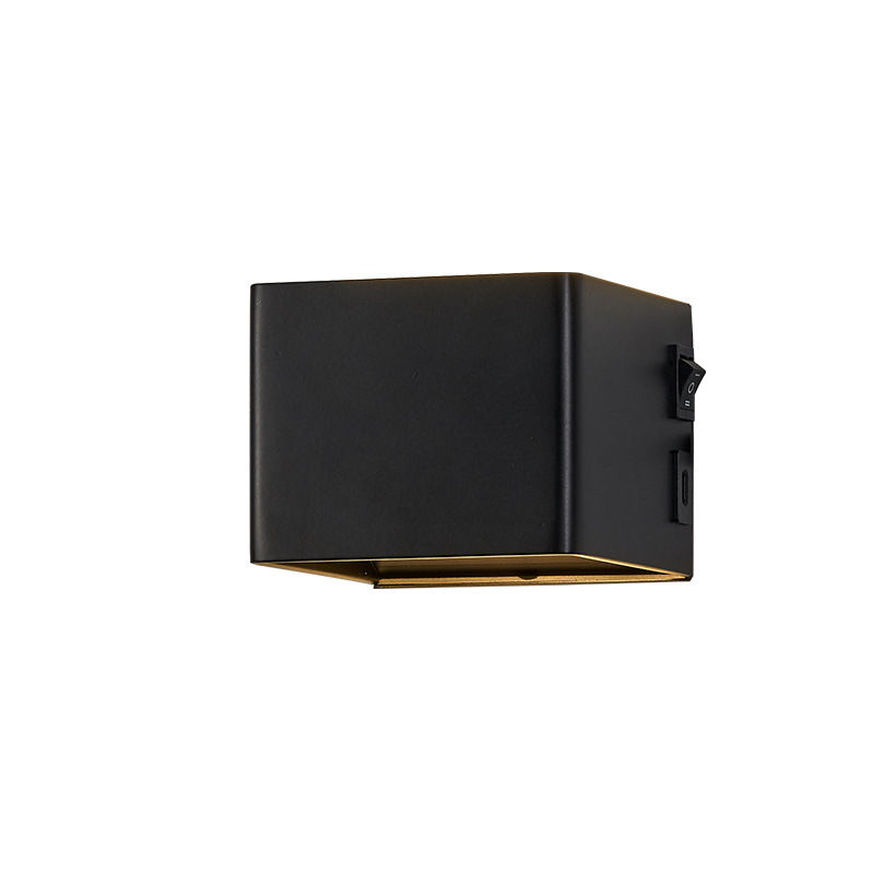USB Oplaadbare Wandlampen Thuis Indoor Bewegingssensor Verlichting Slaapkamer Bedlampje Gang Trap Decor Verlichting Wandlamp