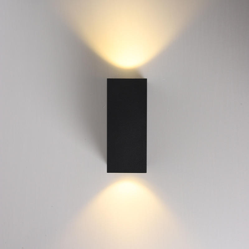 12W op en neer COB moderne LED-wandlamp binnen buitenverlichting wandgemonteerde waterdichte wandkandelaar