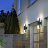 LED tweekoppige blaker Licht Vierkant Buitentrap Gangpad Waterdicht Acryl Creatief Exterieur Wandlamp Binnenplaats Balkon Blaker