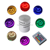 Best verkopende 3W AC85 ~ 265V aluminium wandkandelaar binnendecoratielamp RGB-wandlamp met controller