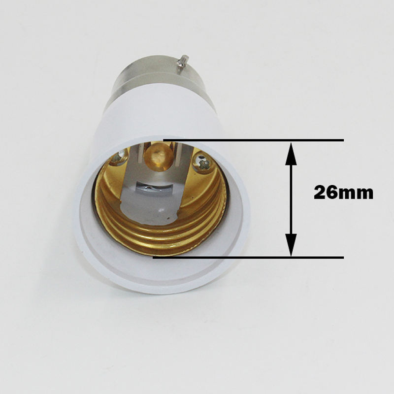 E27 naar B22 Socket Verlichting Accessoires base Socket Adapter Converter Voor LED Licht Lamp Bajonetschroef Gloeilamp