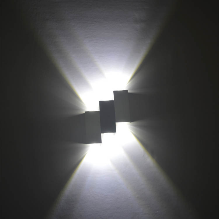LED-wandlamp Op en neer trap Wandkandelaar Fabriekslevering 6W Aluminium binnenwandlampen Fabricage Decoratieve VERLICHTING