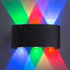 Goedkope fabrieksprijs Ip65 waterdichte wandlamp zwarte led-lamp badkamerblaker voor 100% veiligheid