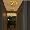 Aan het plafond gemonteerde poreuze rgb LED-plafondwandlamp met afstandsbediening voor binnen Restaurant Bar licht schans binnenplaats, nieuws