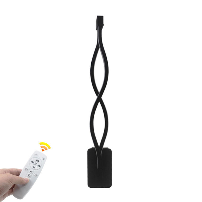 2.4G Lange golf wandlamp met controller LED Wandlamp minimalistische woonkamer trappenhuis slaapkamer bedden Bedlampje