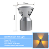 3W 4W 5W LED Aluminium wandlamp Rond Bedlampje Slaapkamer Schansen Wandmontage Verlichtingsarmatuur