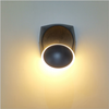 Binnendecoratie verstelbaar bedlampje wit Zwart ronde wandlamp 360 graden met fabrieksprijs