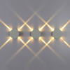 Wandgemonteerde ronde fancy industriële decoratie led wandkandelaar binnen voor woonkamer met aluminium materiaal