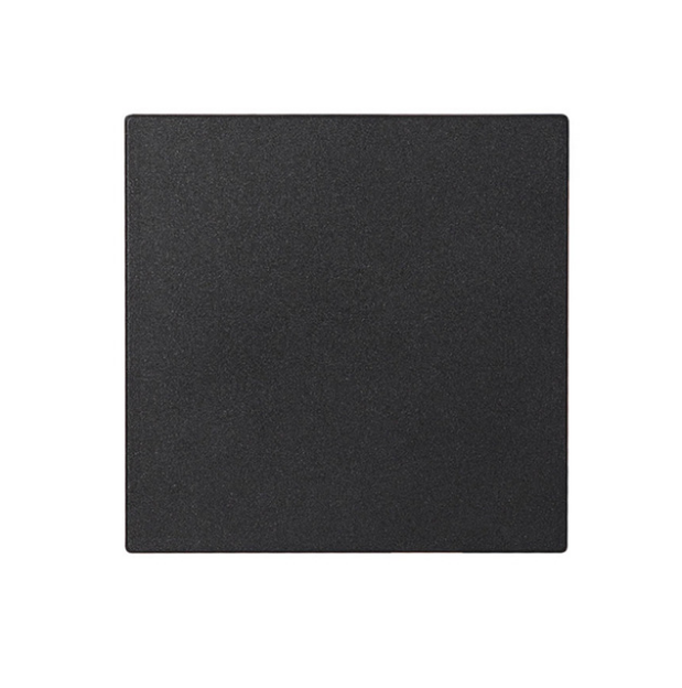 Ronde vierkante buiten zwarte design 10W led-wandlamp voor tuindecoratie