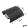 Hagood 2W Led Wandlamp Waterdichte Outdoor Tuin Veranda Blaker Verlichting met Fabrieksprijs Wandlampe