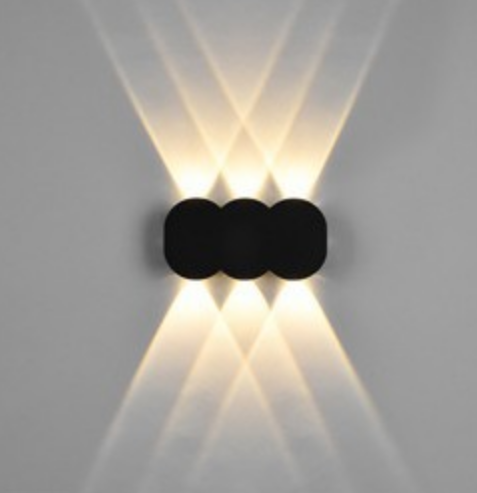 Nieuwe fabriek groothandel IP65 aluminium waterdichte buiten op en neer led wandlamp wandlampen voor thuis met fabrieksprijs