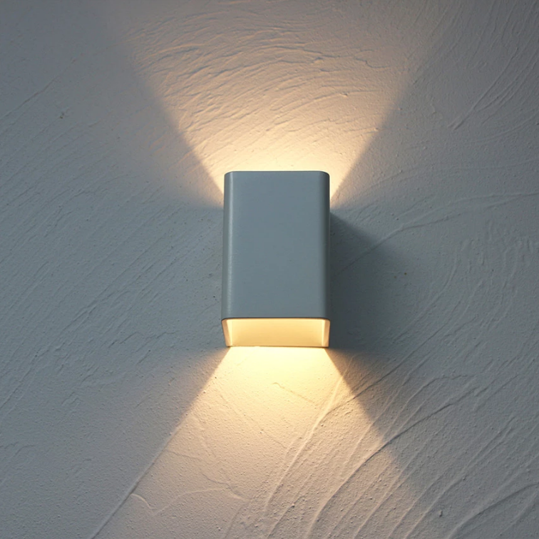 5W AC85-265V Modern aluminium Art Deco RGB Eenvoudig ontwerp Verlichtingsarmatuur nachtlampje slaapkamer nachtlampje