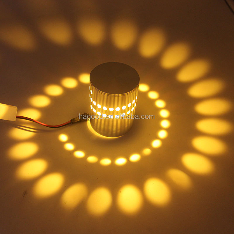 3W AC85 ~ 265V LED Indoor Fancy Wandlampen Armaturen Moderne Wandlamp Blaker voor Thuis en Commerciële Decoratie en Verlichting