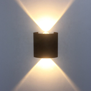 Buiten Verstelbare Up Down Step Gang Cube Cilinder Tuin Hotel Waterdichte Cob Led Wandlampen 220V Verlichting Up En Down