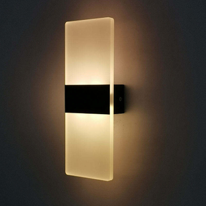 Acryl wandkandelaar Piano toetsen Wandlamp Voor Woonkamer Badkamer Slaapkamer Licht Armatuur 85-265V nachtlampje