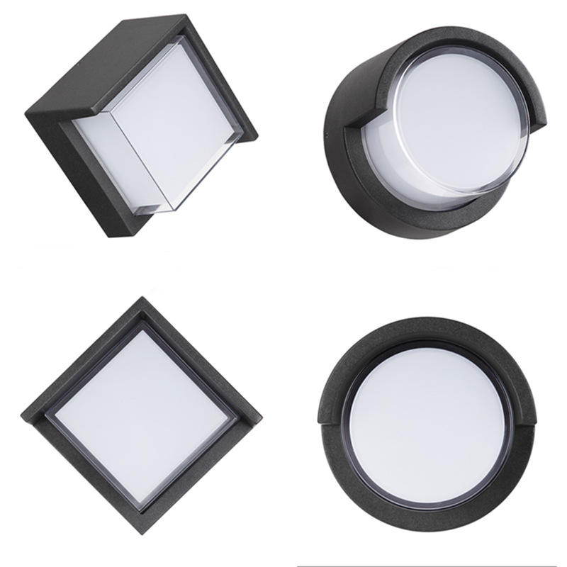 Outdoor Tuya Wifi Led Smart Wandlampen 10W Cube Rgb App Dimbare Blaker Waterdicht Tuin Alexa Google Thuis wandlamp AC85-265V