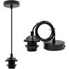 Moderne eenvoudige kroonluchter plafondlamp moderne kroonluchter moderne kroonluchter zwarte kroonluchters woonkamer plafondlamp moderne plafondlampen