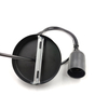 Himalaya Zout Lamphouder Kroonluchter Lamphouder Kroonluchter Draad Draad Plug E27 E14 Lamphouder
