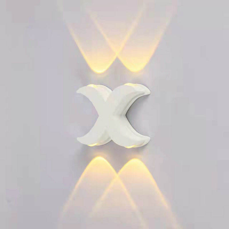 Led buiten wandverlichting Moderne led buiten wandlampen Aanpasbare privélamp