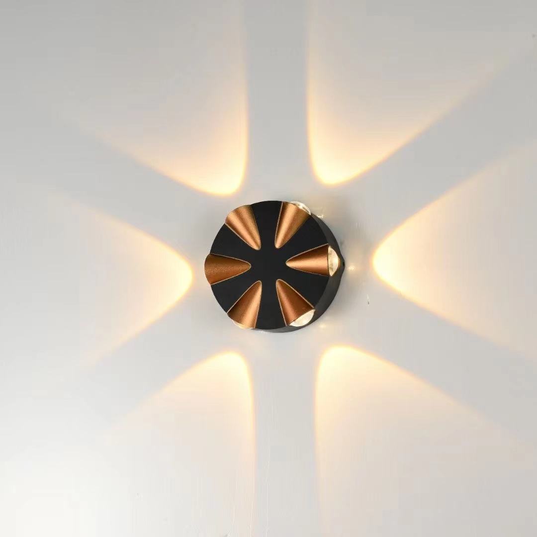 Buiten Waterdichte Vochtbestendige Wandlamp Buiten Aluminium Binnenplaats Terras Gangpad Trappenhuis Gangpad Lamp