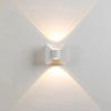 IP65 LED Wandlamp Aluminium RGB Outdoor Waterdichte Tuinhek Indoor Mode Wandlamp Voor Slaapkamer Nachtkastje Woonkamer Trappen