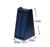 Best Sale China Leverancier Waterdichte Outdoor Motion Sensor Infrarood Wandlamp, Tuin Sensor Solar Light Road Versieren