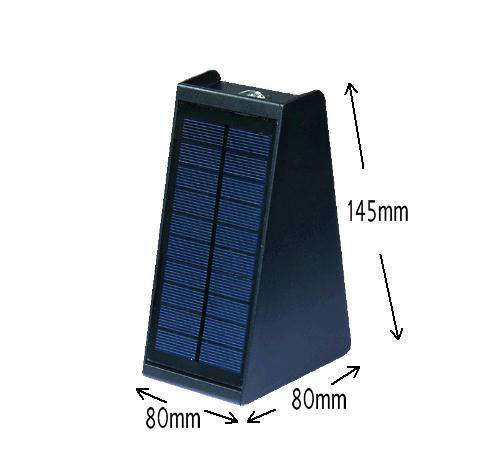 Best Sale China Leverancier Waterdichte Outdoor Motion Sensor Infrarood Wandlamp, Tuin Sensor Solar Light Road Versieren