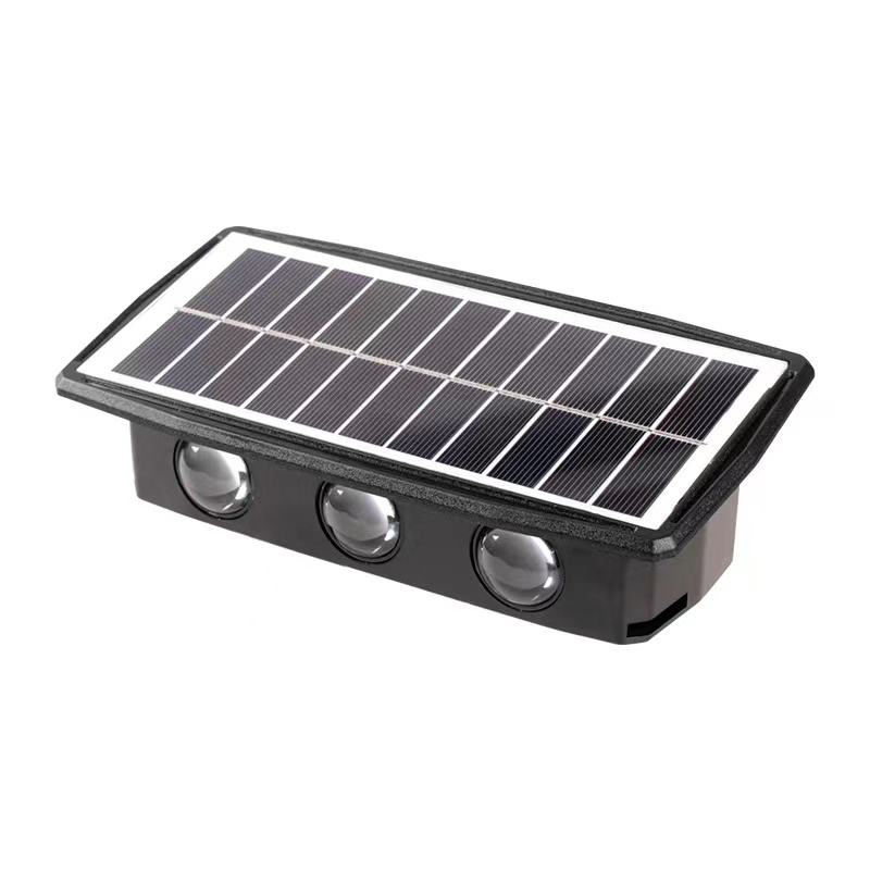 Nieuwe Solar Wandlamp Outdoor Waterdichte LED Wandlampen voor Binnenplaats Straat Landschap Tuin Decor Lamp Solar Outdoor Wandlamp