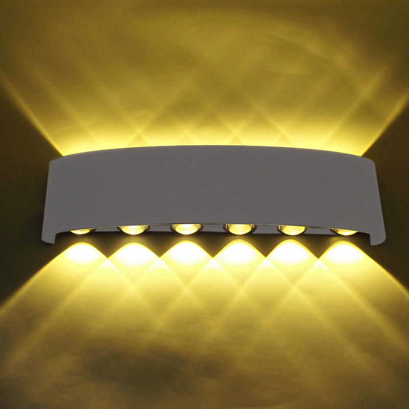 6W goedkope fabrieksprijs wandlamp omhoog en omlaag nachtlampje wandlamp ijdelheid licht voor 100% veiligheid Europees-Amerikaanse stijl