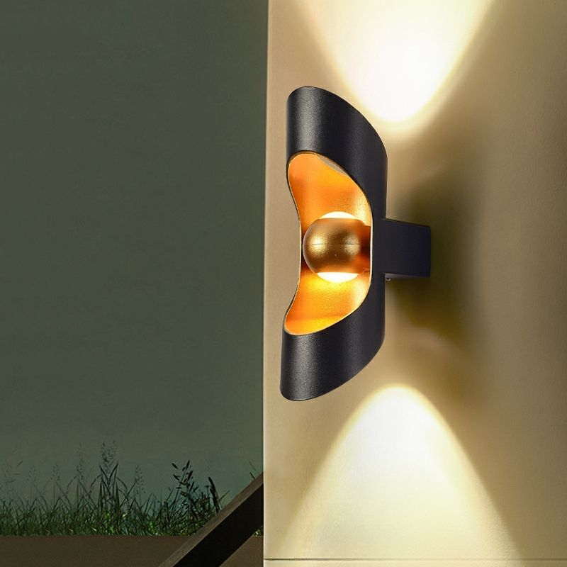 LED Wandkandelaar Binnen Gangwandleuchte Nachtlampje Nordic LED Wandlamp 6W Waterdichte Outdoor Tuin Binnenplaats Balkon